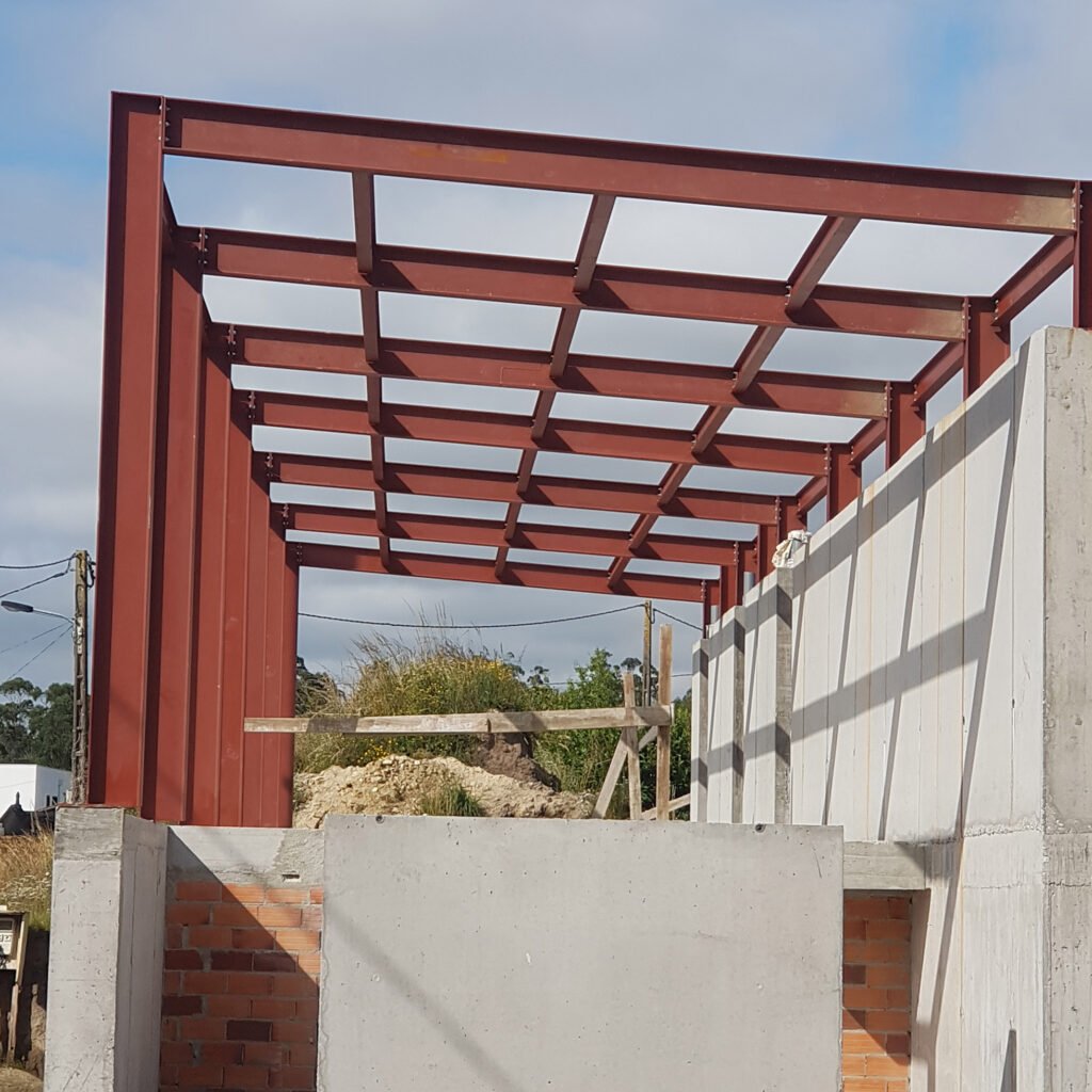 estructuras metalicas construccion de nave